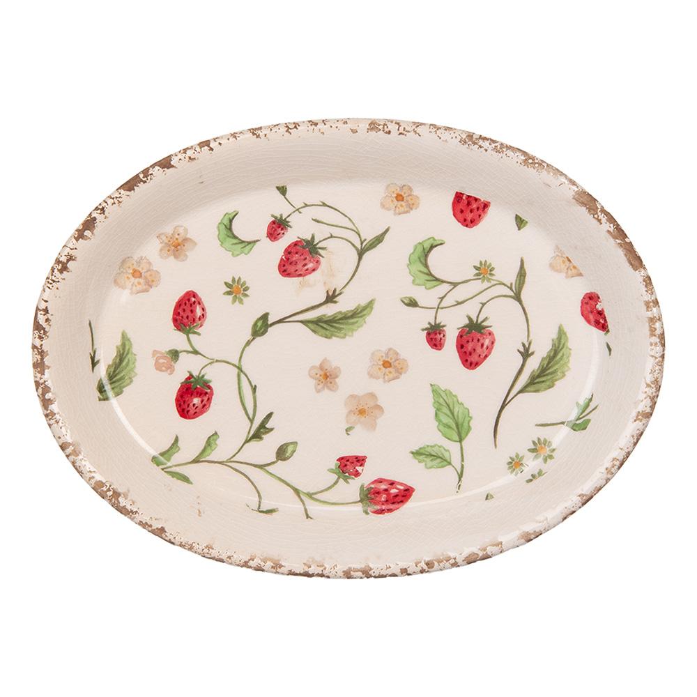 Тарелка декоративная "Земляника"