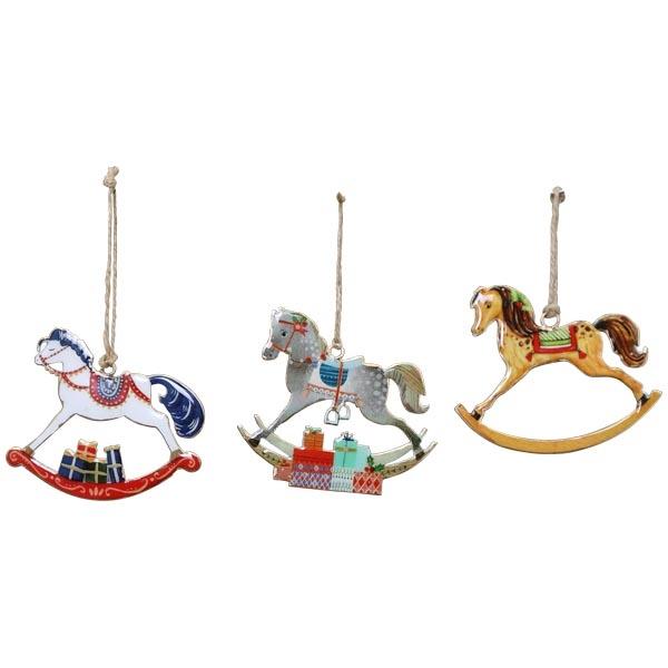 Декор подвесной "Лошадка-качалка" в ассортименте