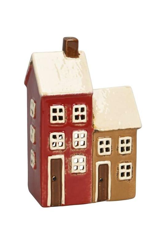 Подсвечник "Двойной домик"