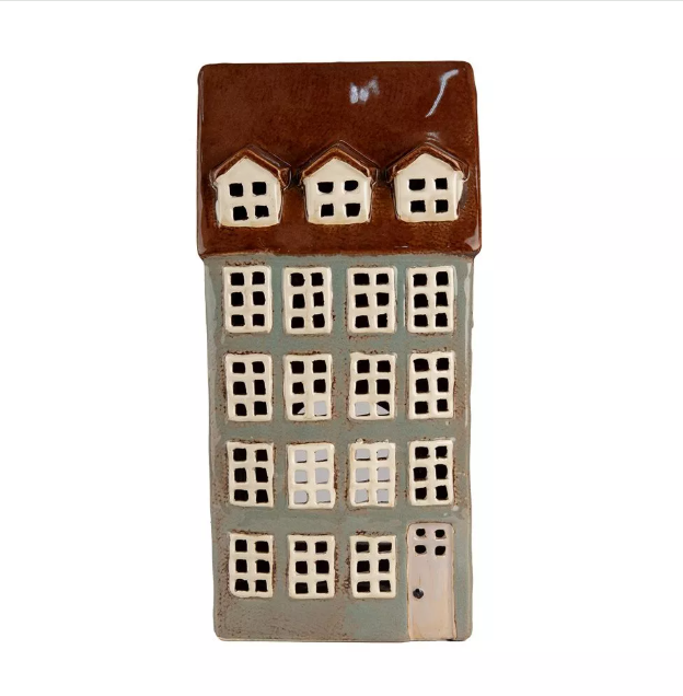 Подсвечник "Серый домик"