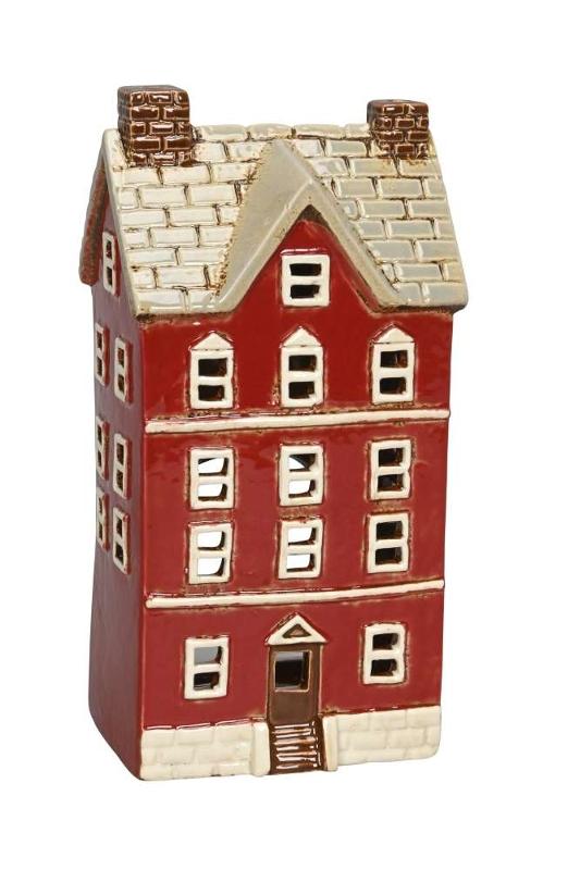 Подсвечник "Домик красный"