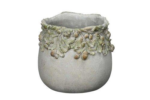 Кашпо "Желуди" бочонок