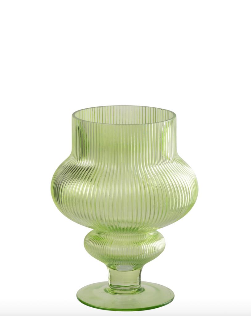 Ваза "Ада" малая зеленая