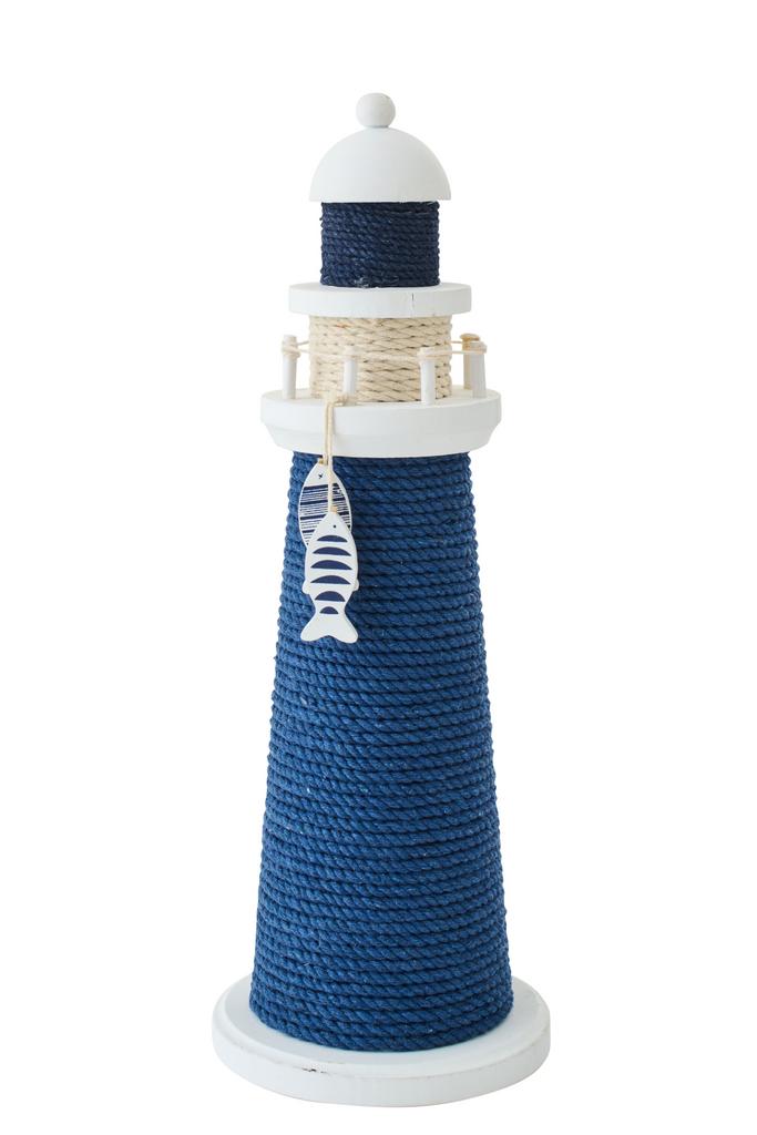 Декор "Маяк" синий большой