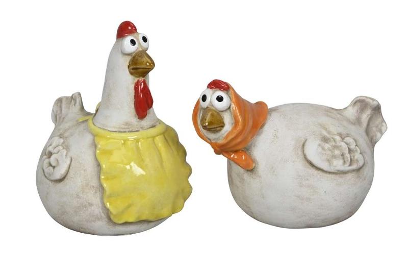 Декор "Курица в фартуке и платке" в ассортименте