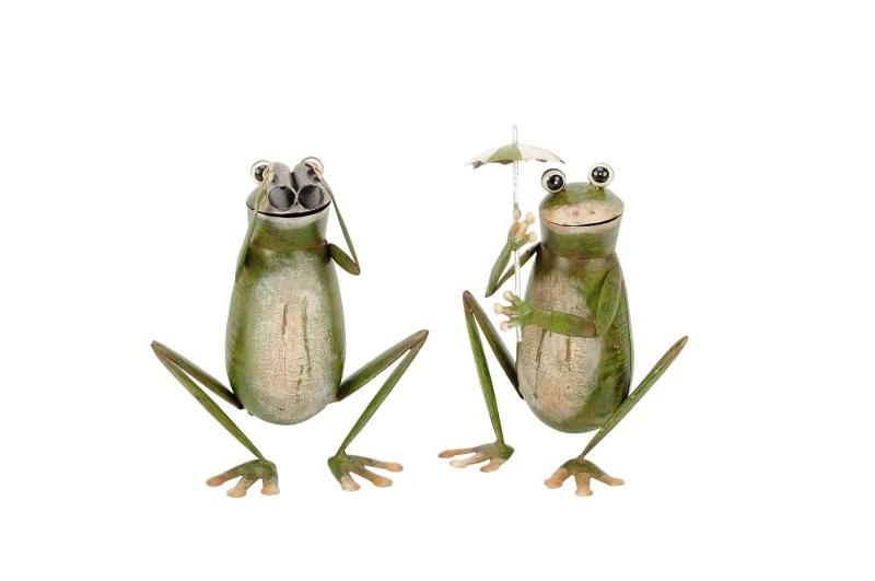 Декор "Лягушка с биноклем/с зонтом" в ассортименте