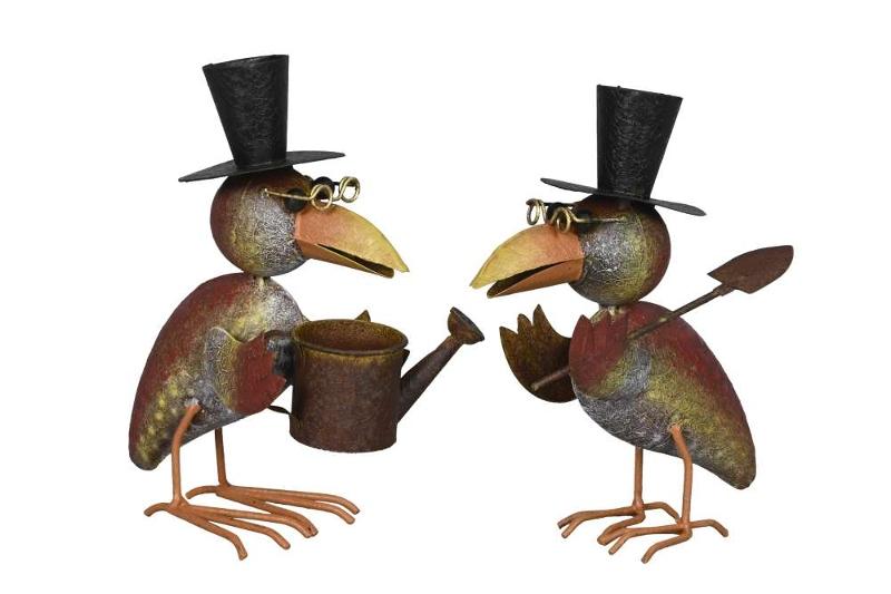 Декор "Ворон-садовник" в ассортименте