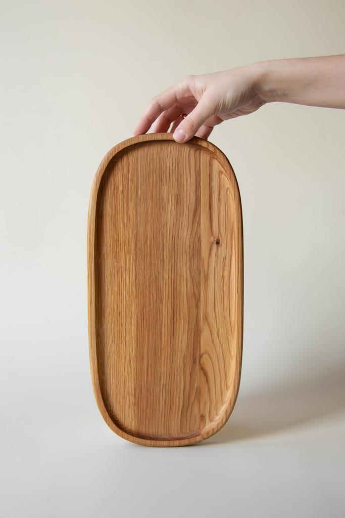 Деревянный Поднос для меренгового рулета