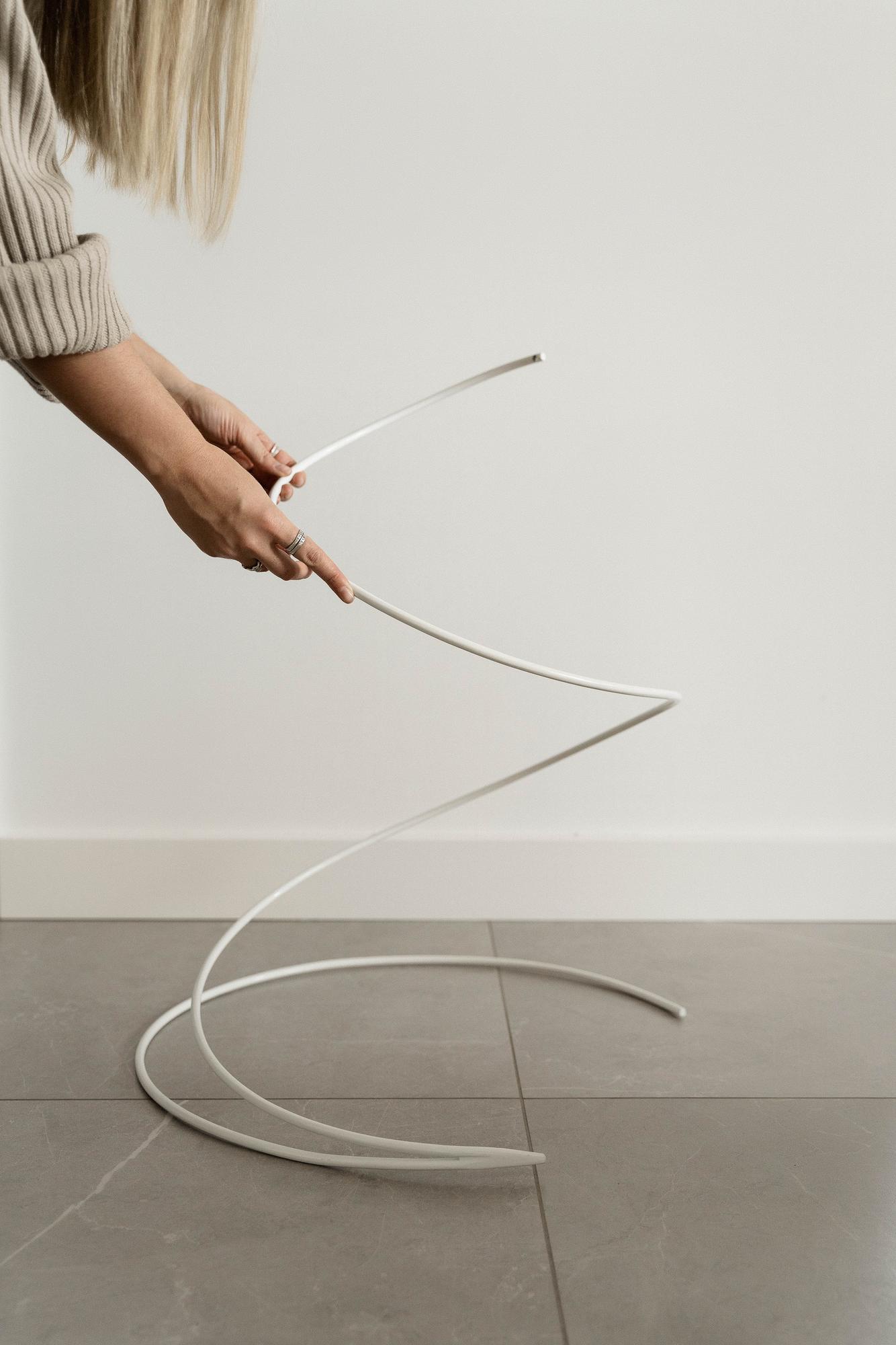 Спираль с обратным основанием с минимальным количеством витков