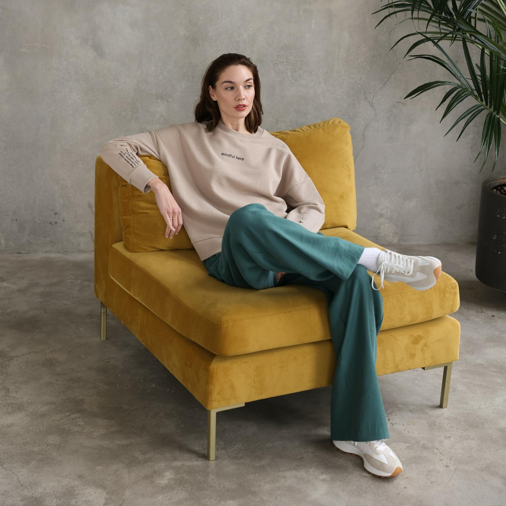 Свитшот "Свобода" удлиненный