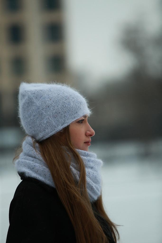 Шапка демисезон Ангора