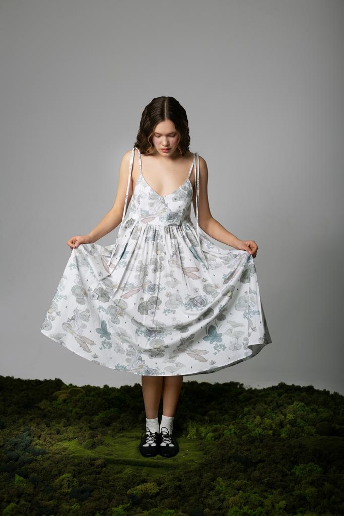 Сарафан со сборкой "Little mermaid"