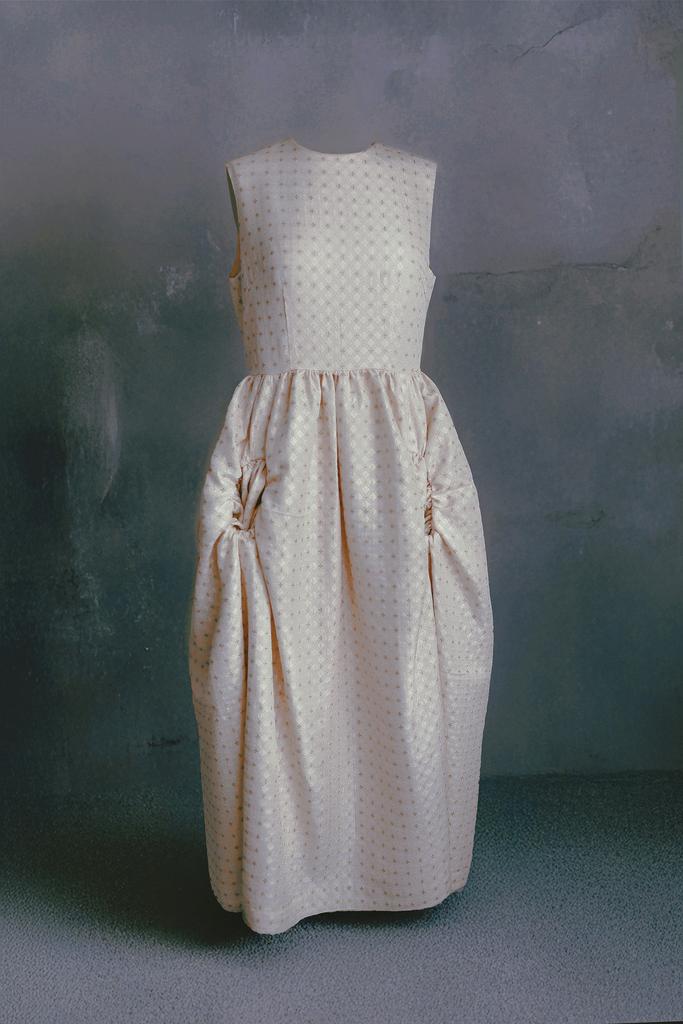 *Платье из французского жаккарда