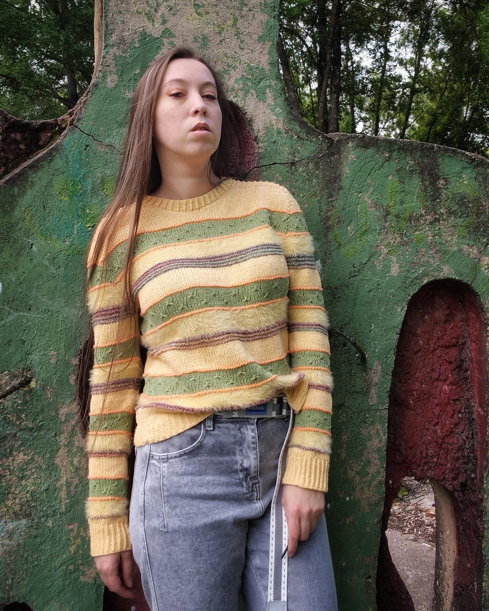 Этно свитер + майка