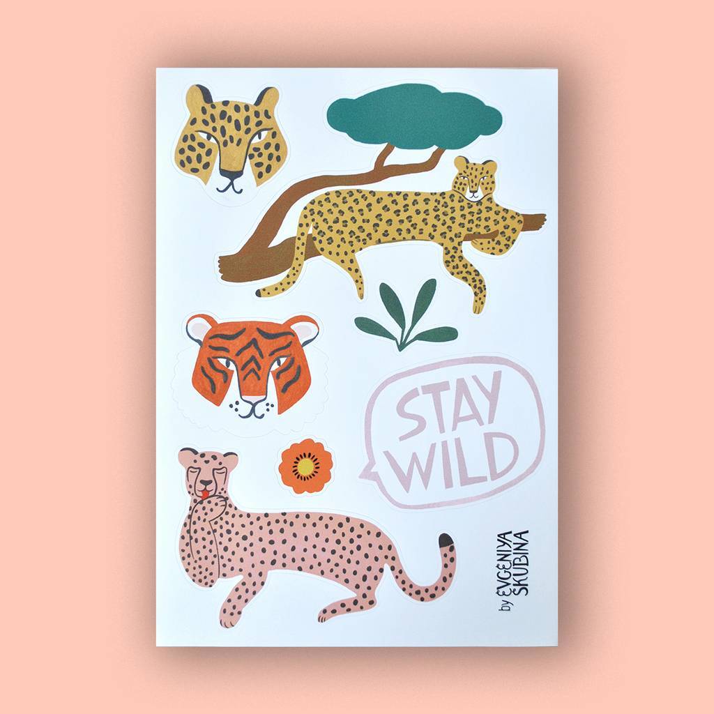 СТИКЕРПАК С КОШКАМИ №2