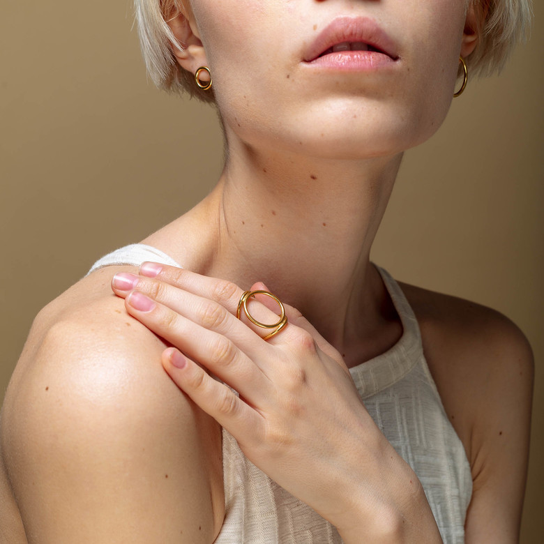 Серьги Orbital от Ana Pina