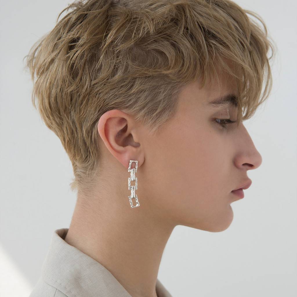 YOSTER Серьги Chain No.2