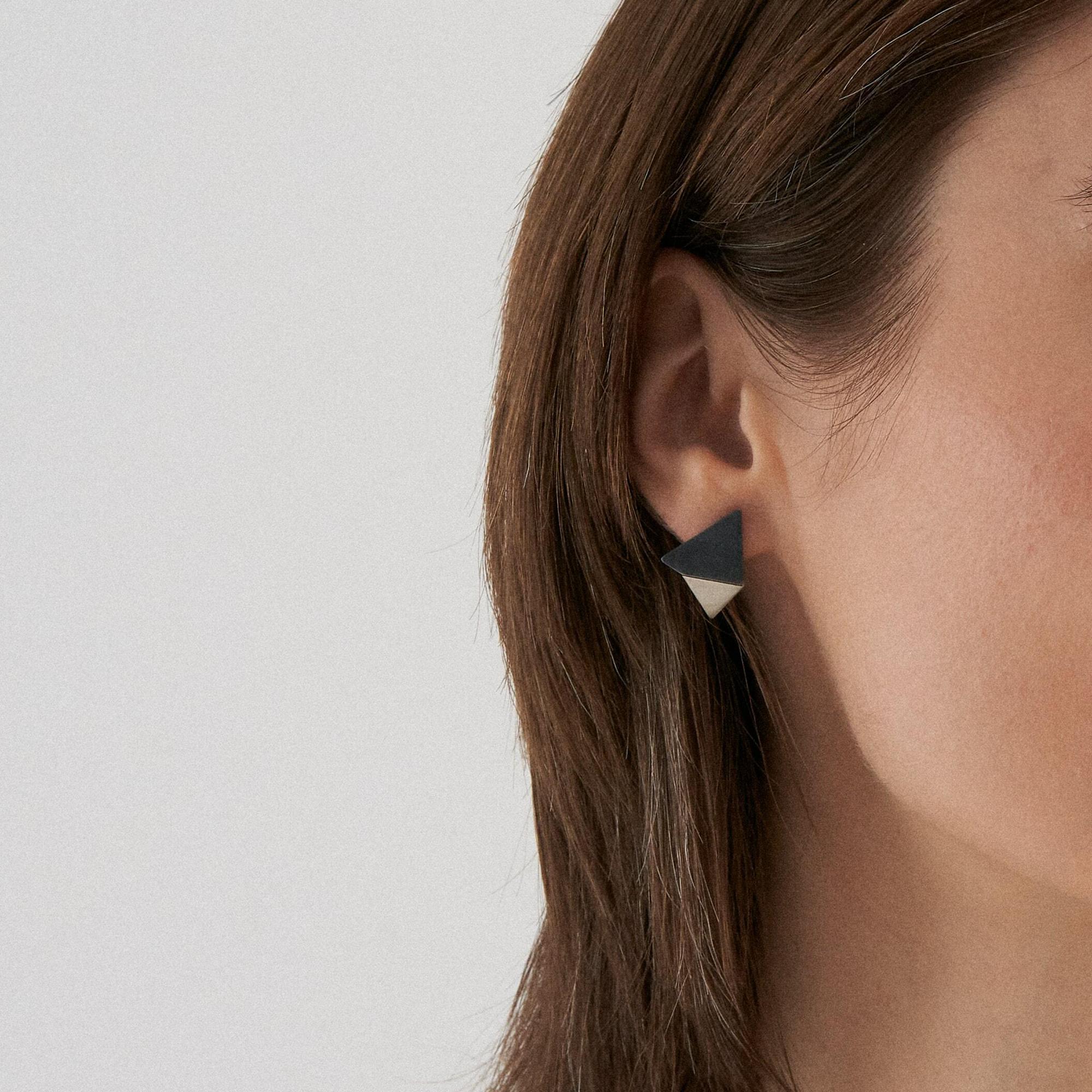 Burcu Büyükünal Серьги Origami Small