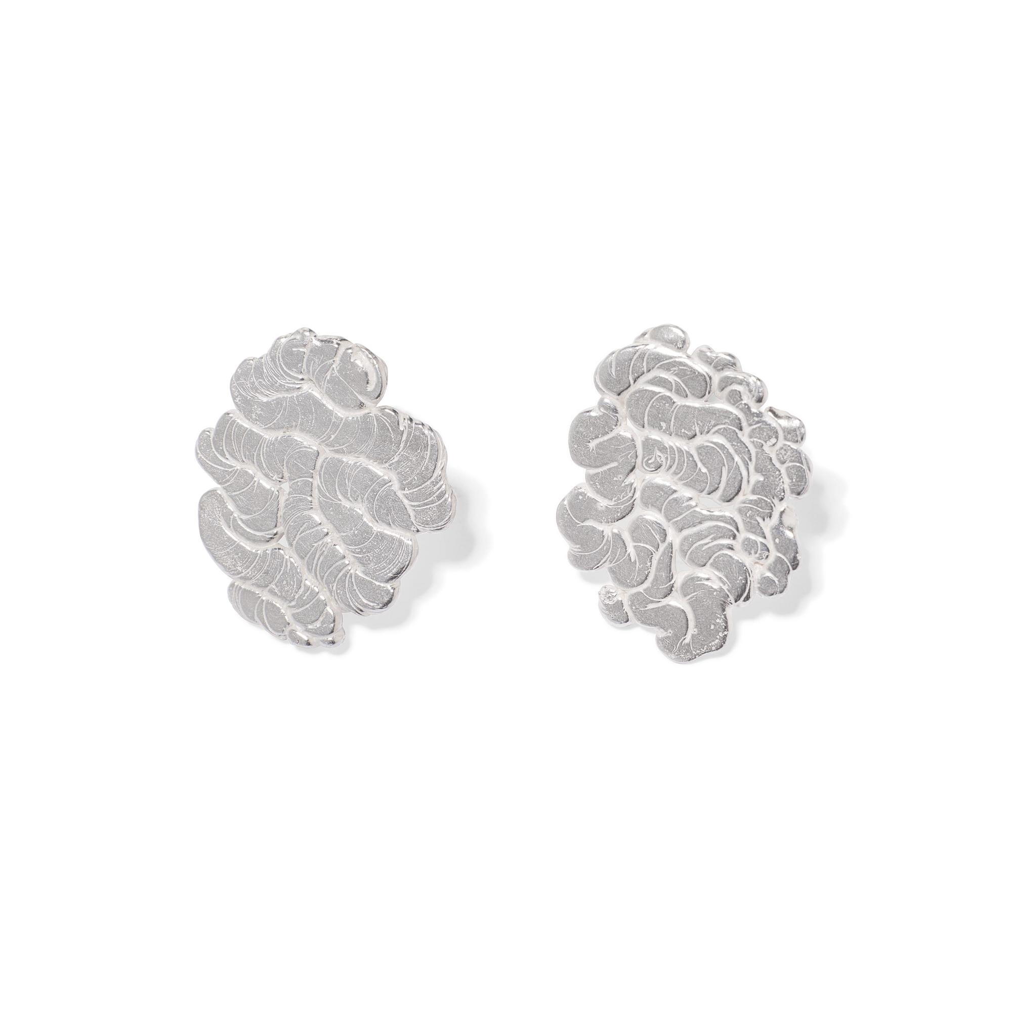 Burcu Büyükünal Серьги Wandering Line