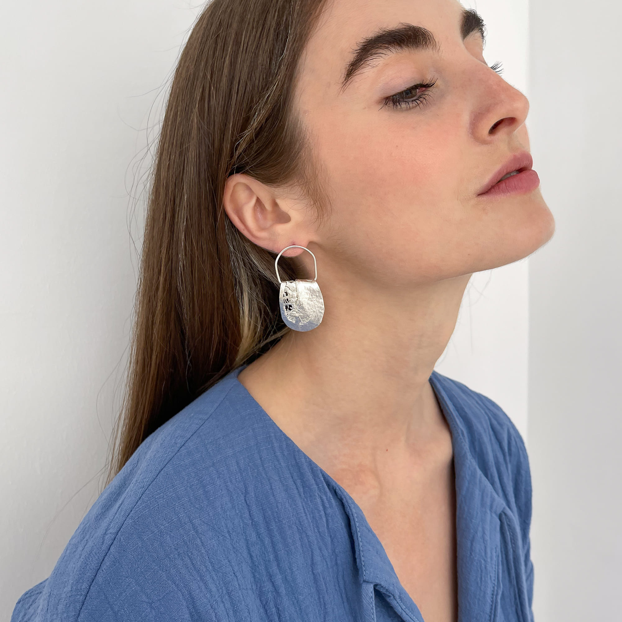 CLARA NIUBÒ Серьги Opuntia Verda