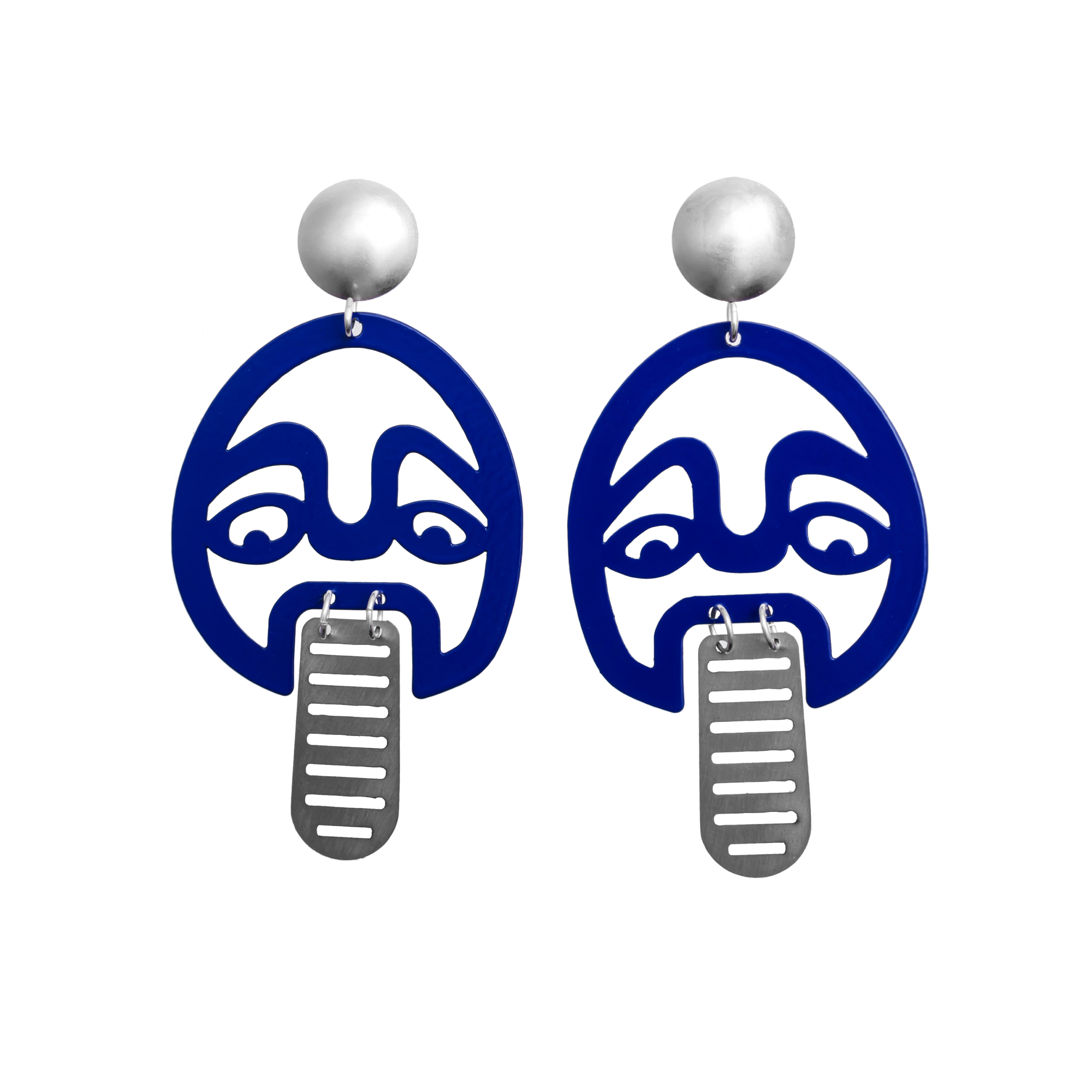 КАТЯ РАБЕЙ Серьги Ton-Tongue Toffee