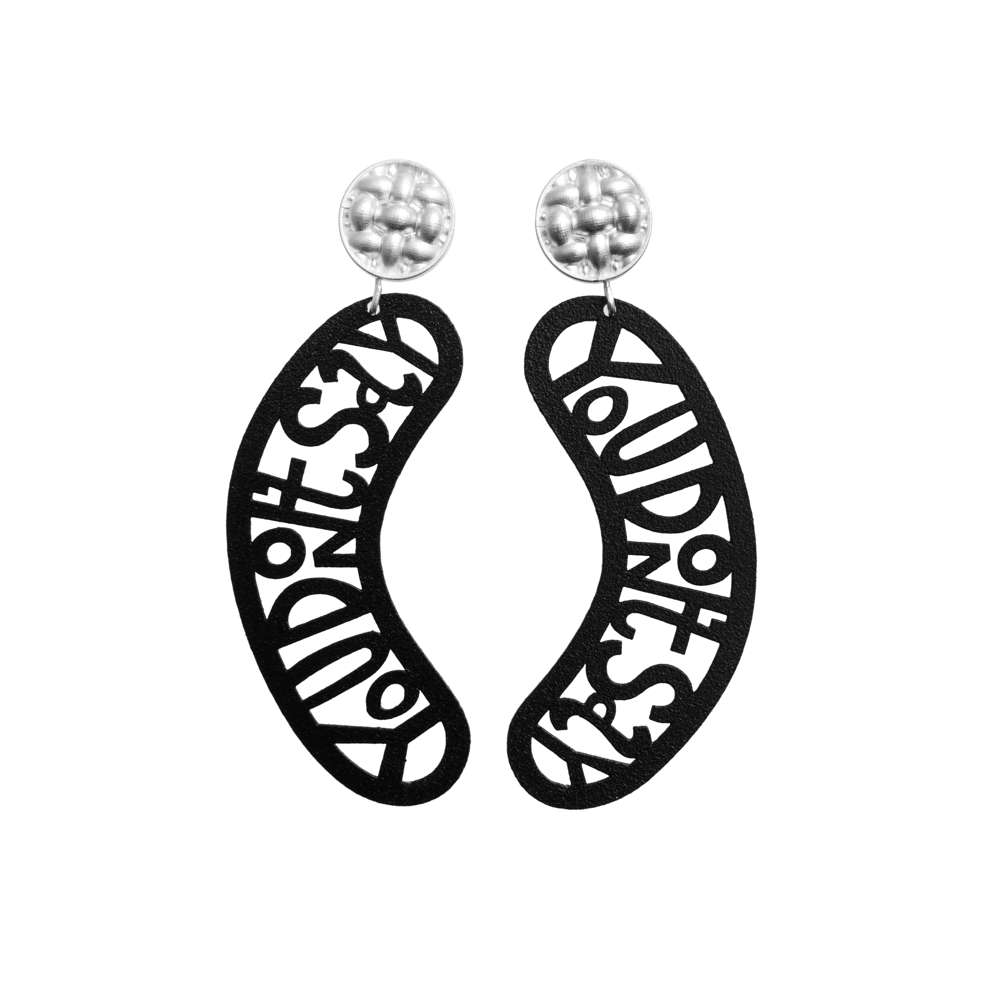 КАТЯ РАБЕЙ Серьги You Don't Say