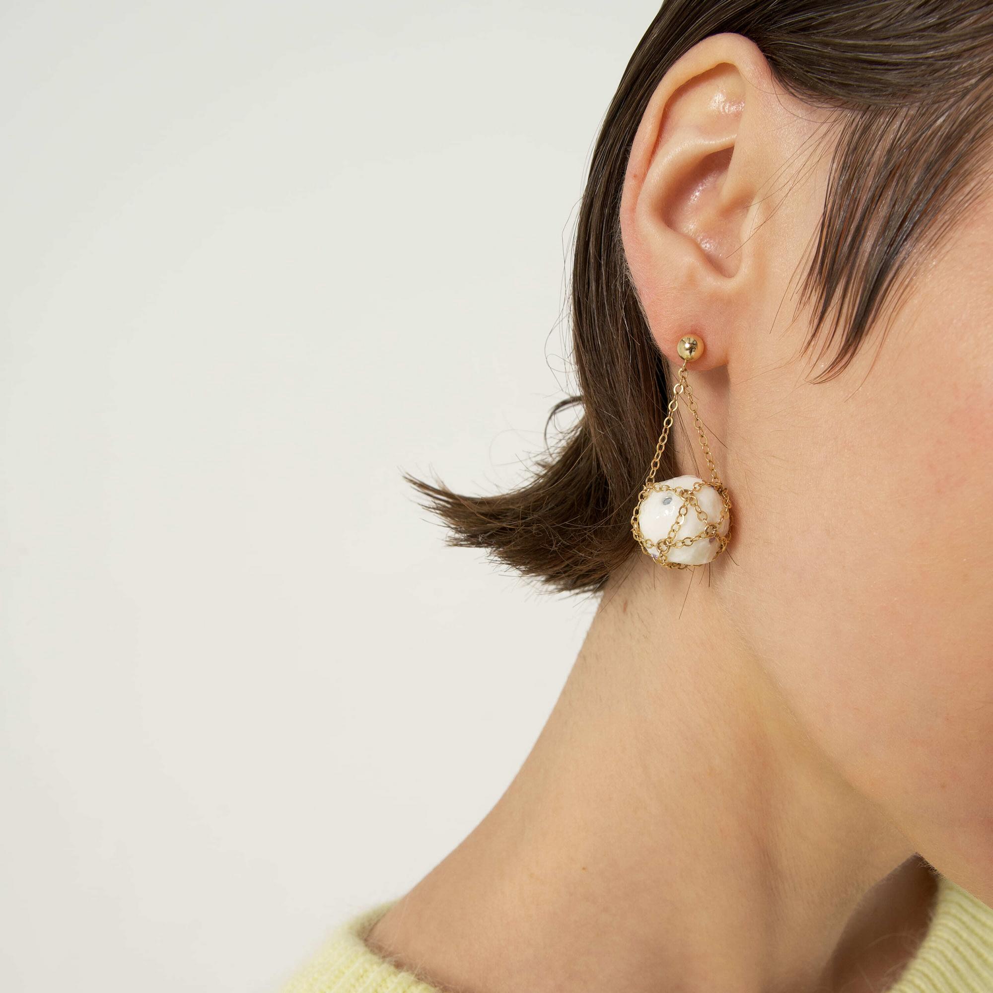 VU Серьги Цепи