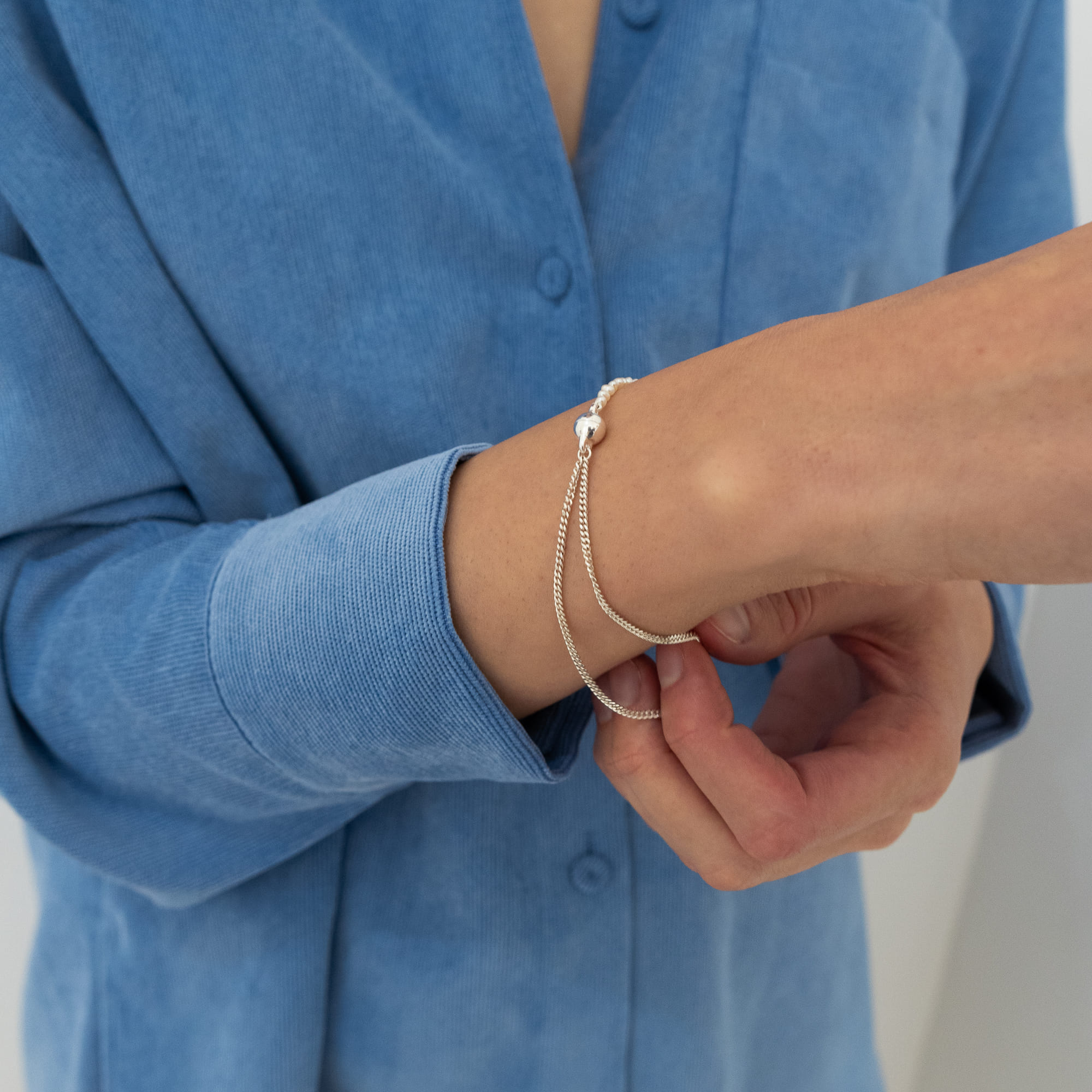 MA Браслет с тонким плетением цепочки