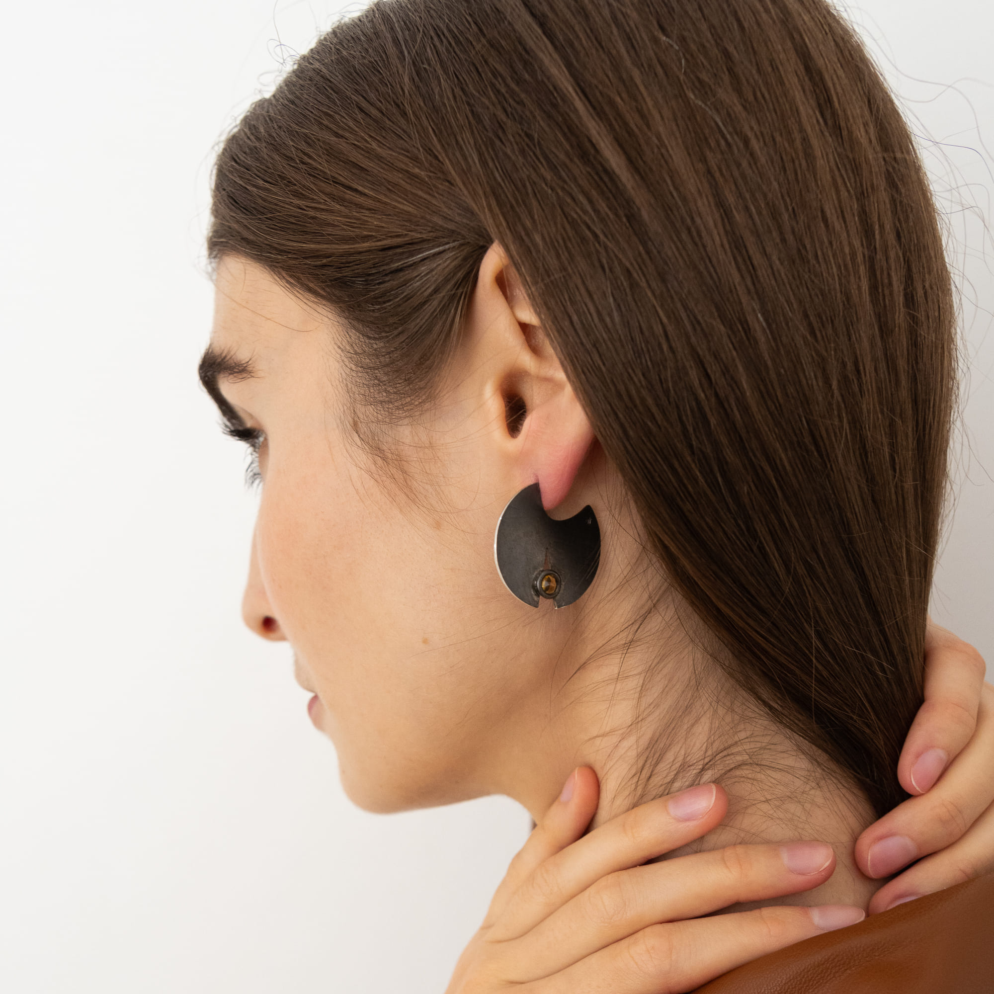 VALENTINA FALCHI Серьги Dot с кварцем