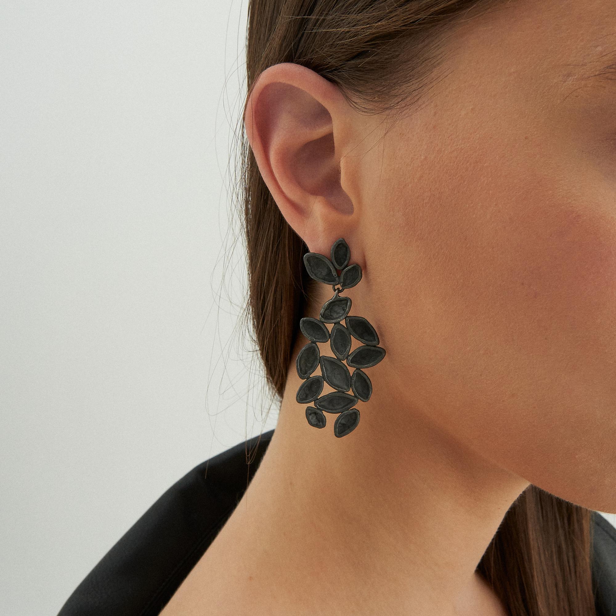 Obo_handcraft Моно-серьга Листопад