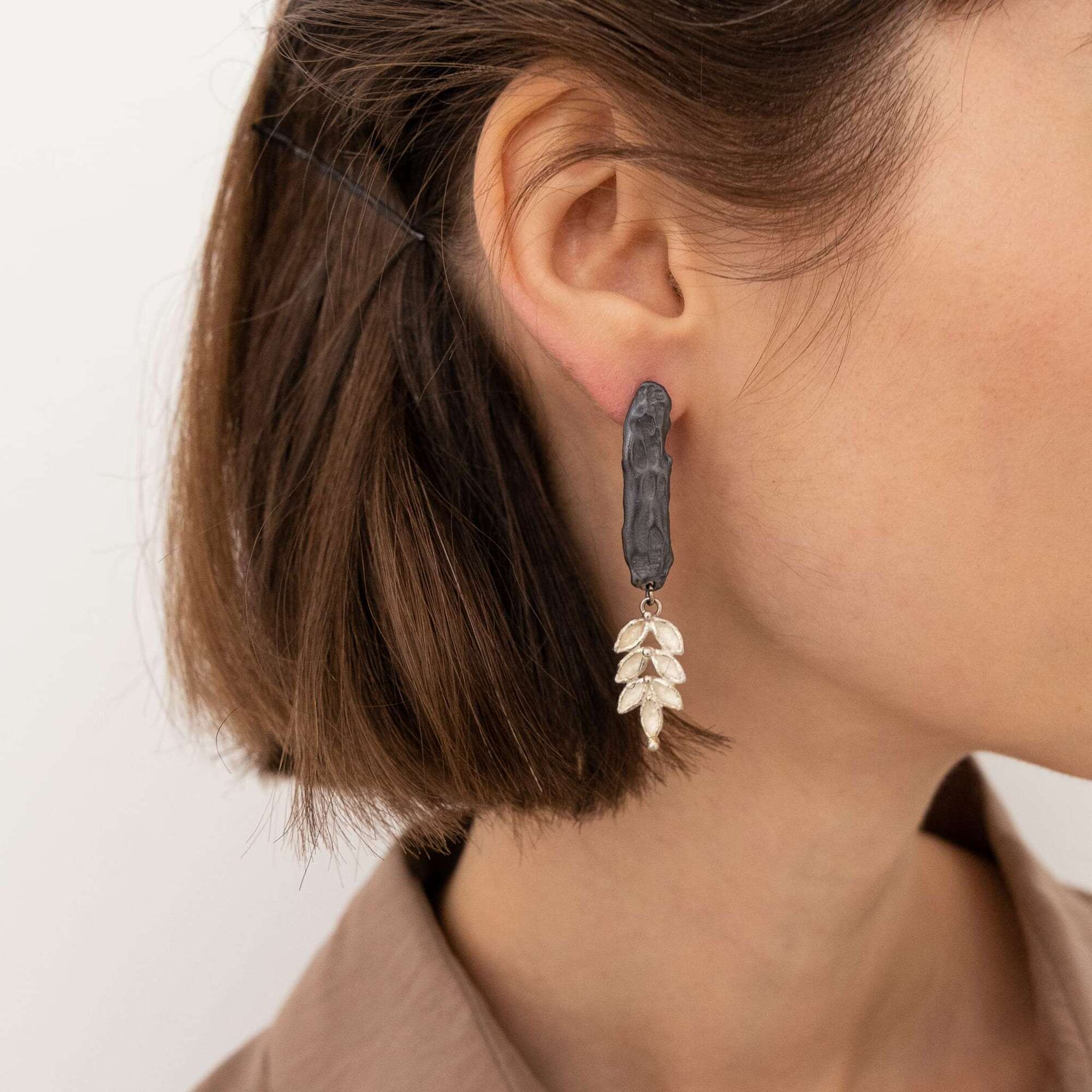 Obo_handcraft Серьги Огни Большого Города