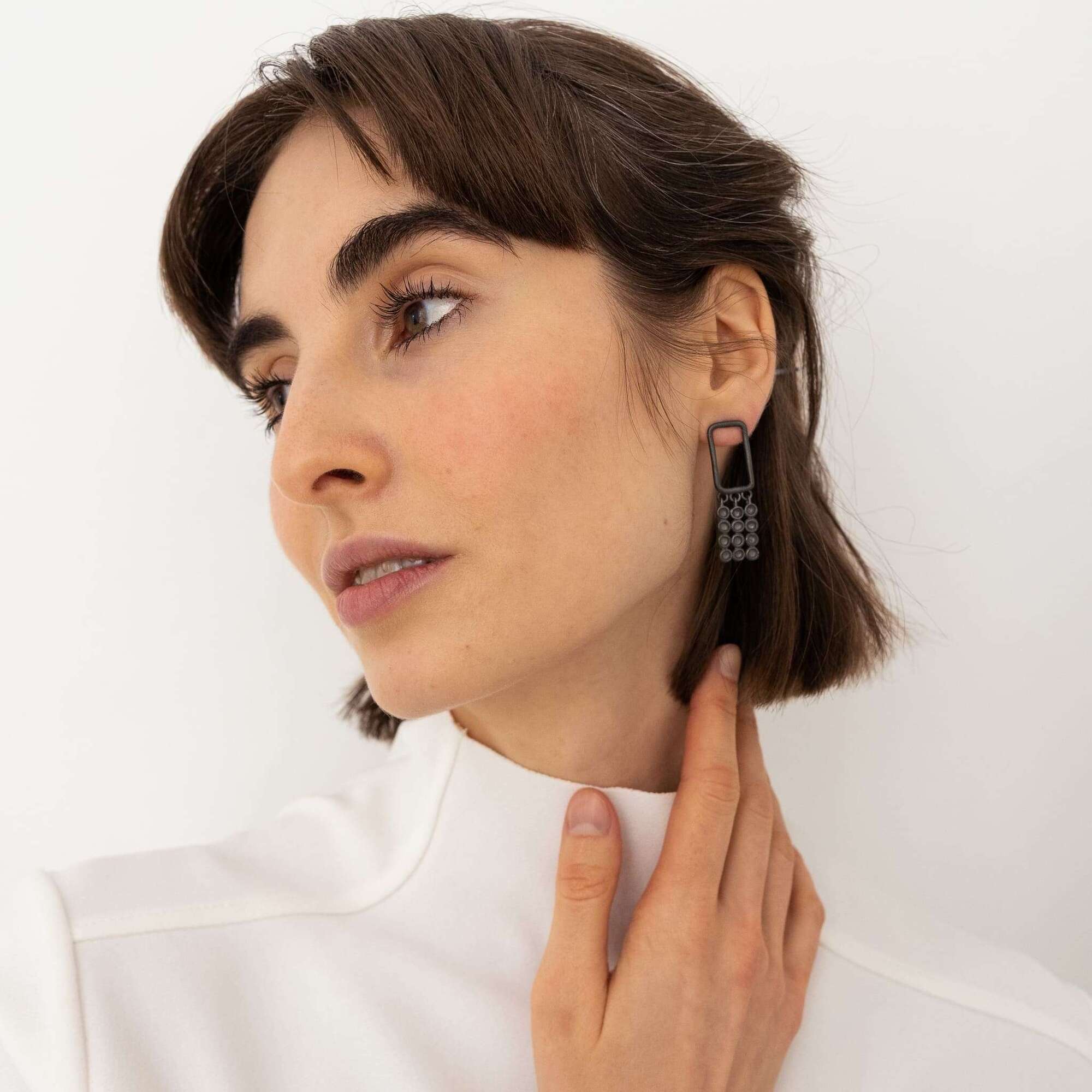 Obo_handcraft Cерьги Шум Дождя