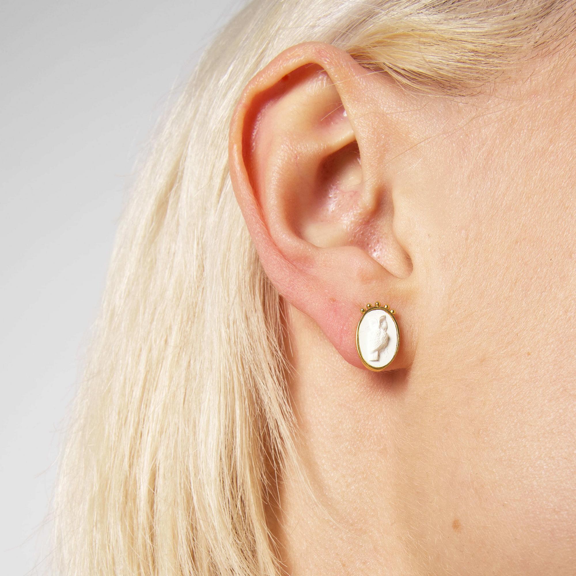 Kiss The Frog Studio Серьги Античные Совы