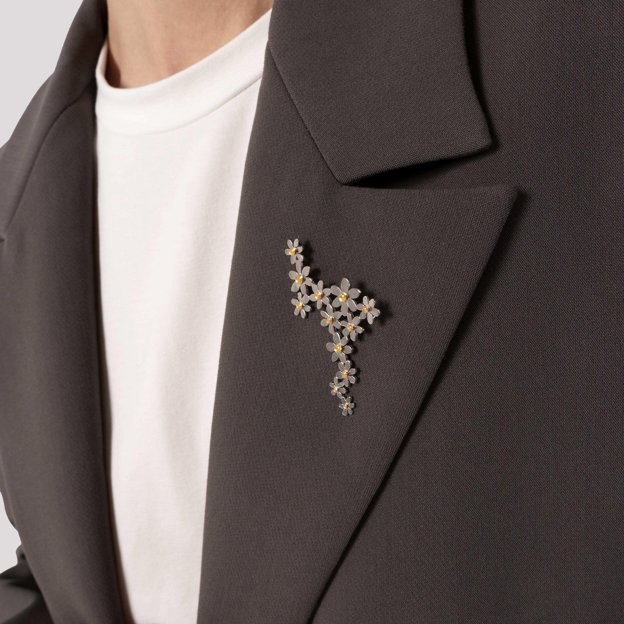 Kiss The Frog Studio Брошь Маргаритки