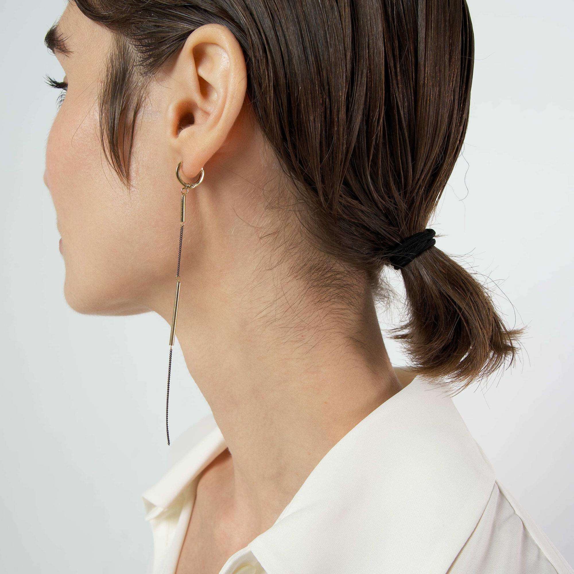 Natasha Gelb Серьги Tube