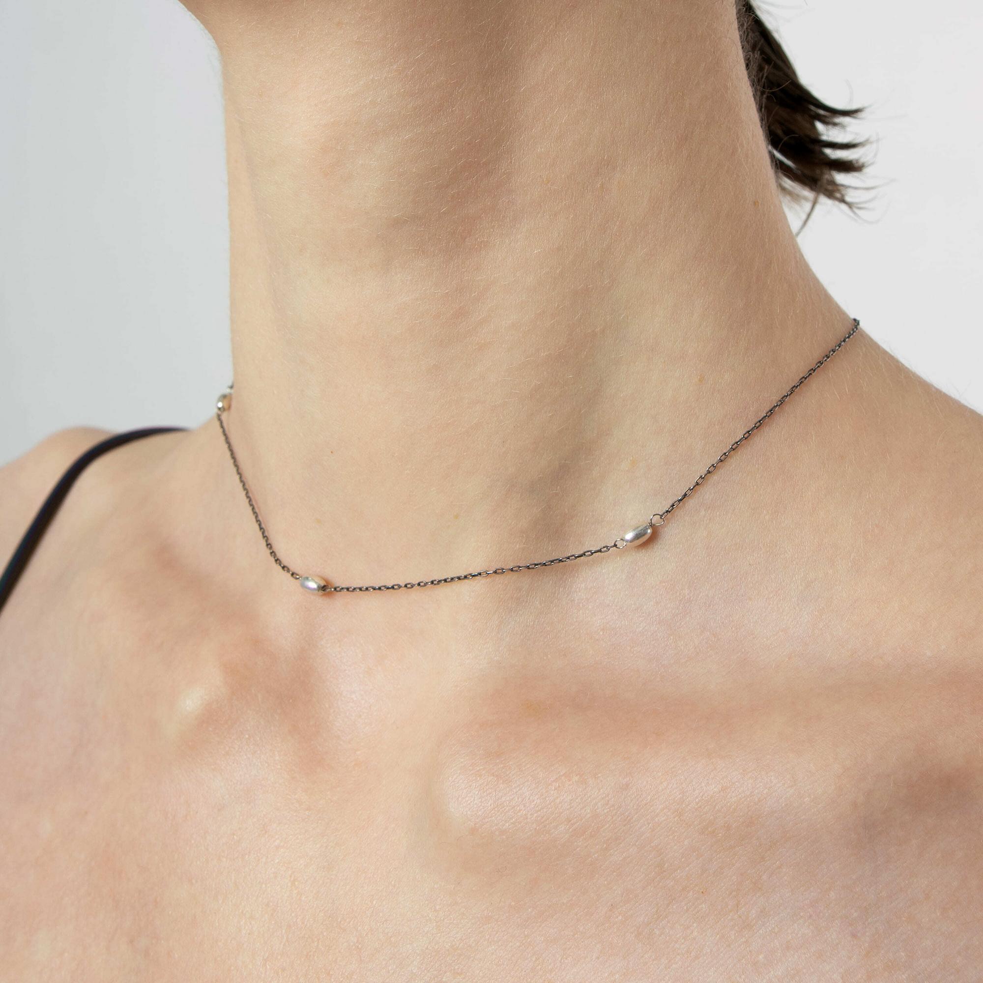 Natasha Gelb Подвеска Rice с тремя вставками