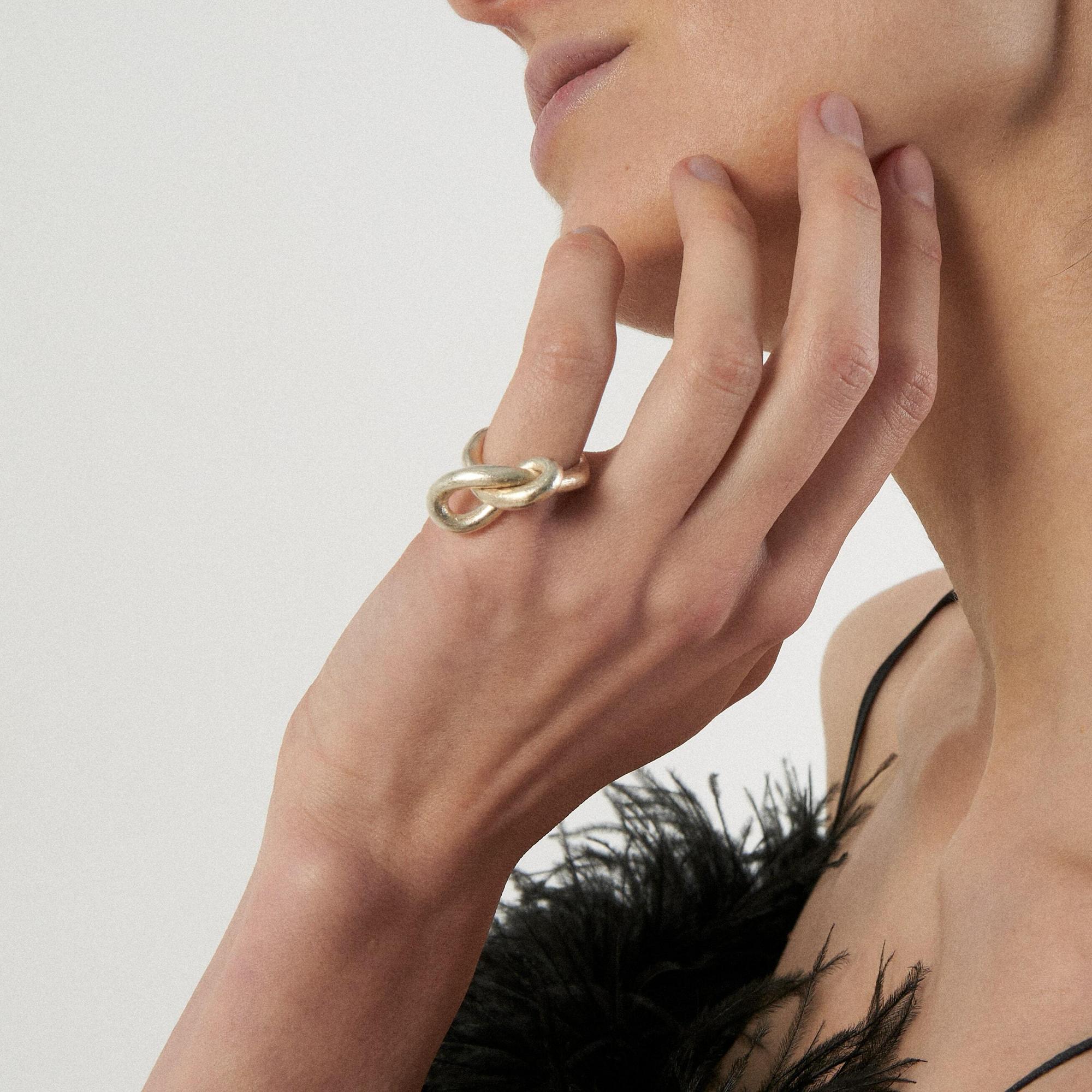 Verėvkina Treasures Кольцо Узелок на мизинец