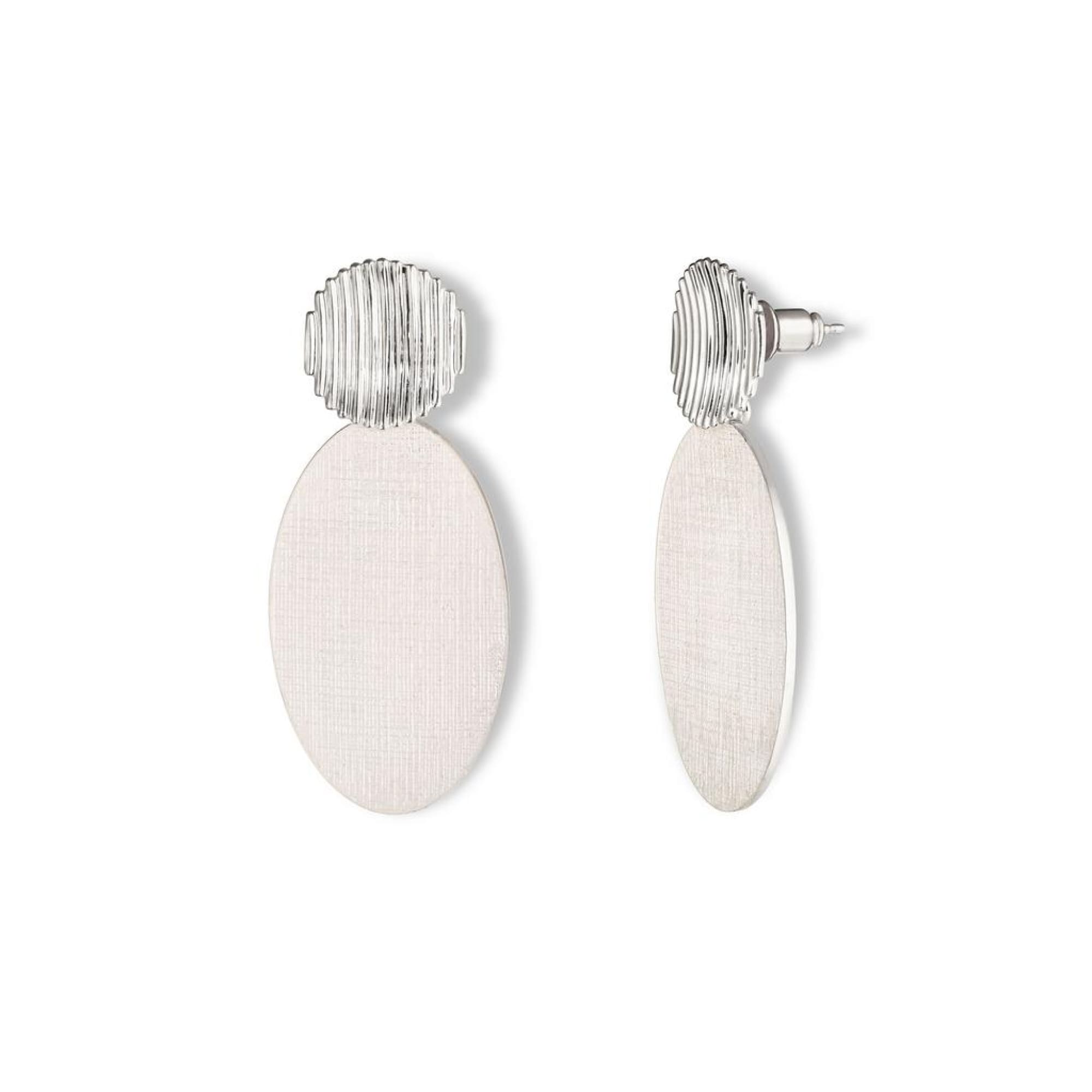 MINE Двойные серьги в серебре