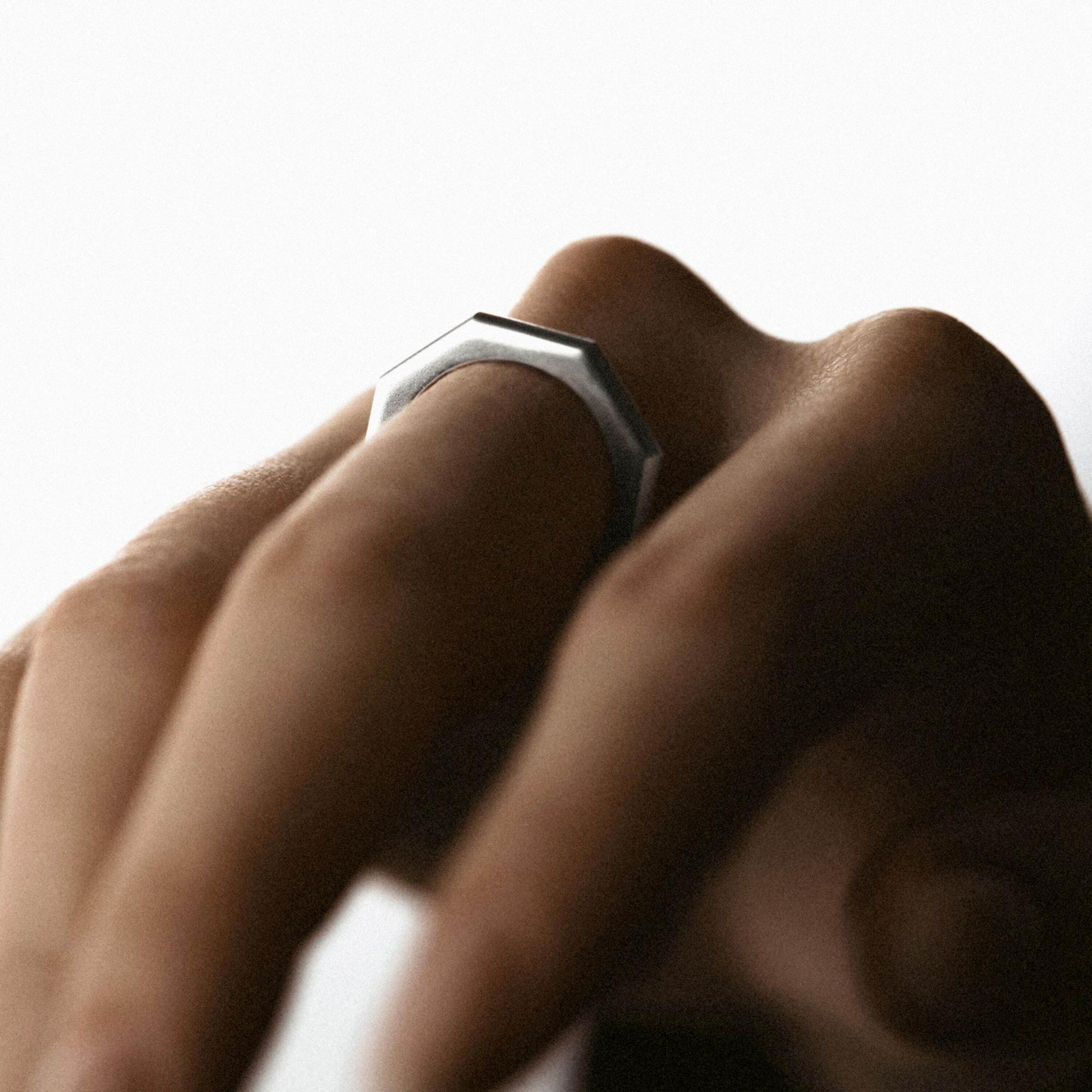 NULLUM Кольцо Octagon