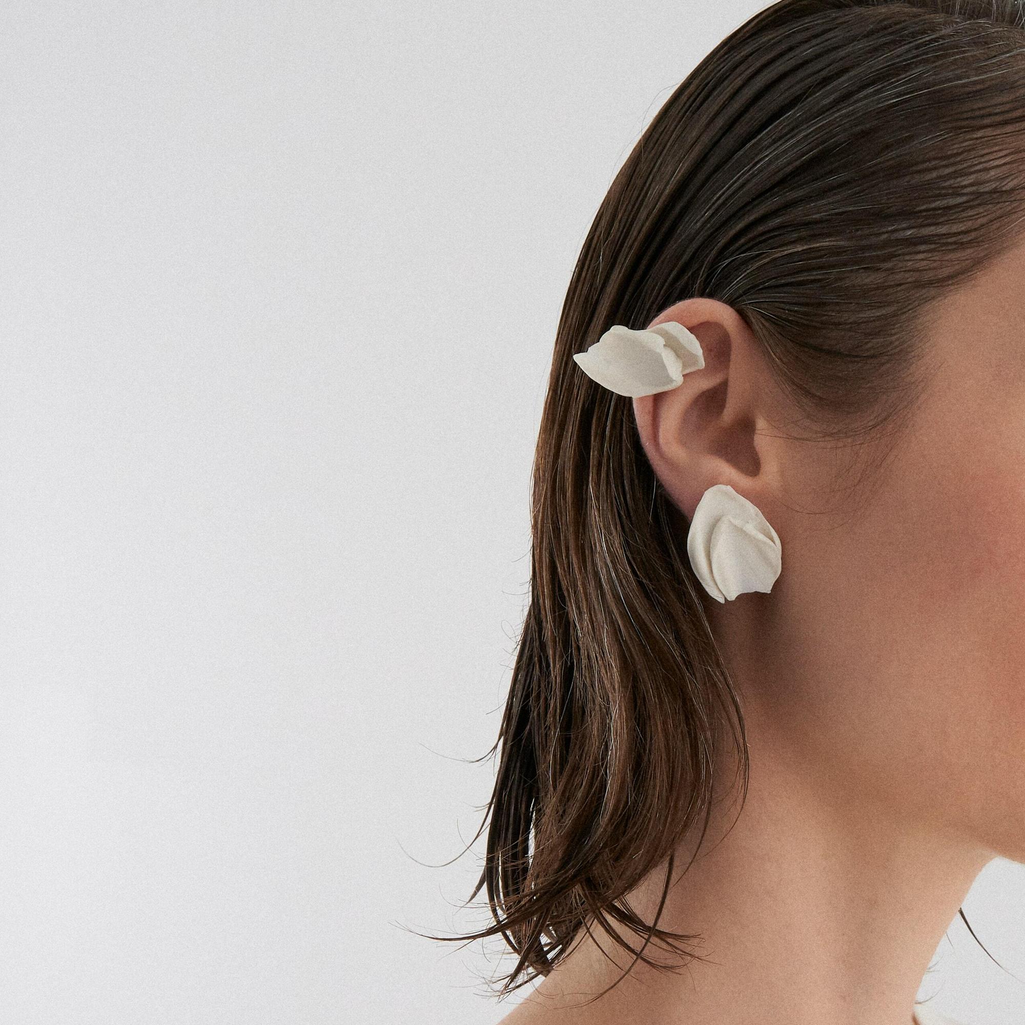 RES Objects Моно-серьга и клипса «Мазок Коровина» малые