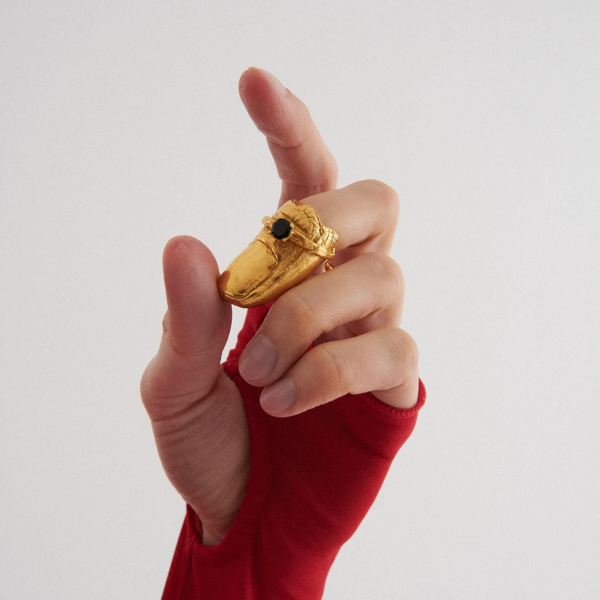 Sergacheva Jewelry Кольцо Наперсток с разными вставками