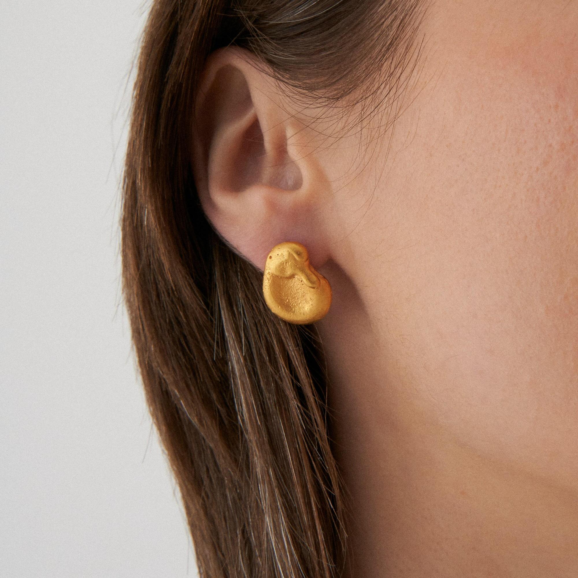 Verėvkina Treasures Серьги Воск в позолоте