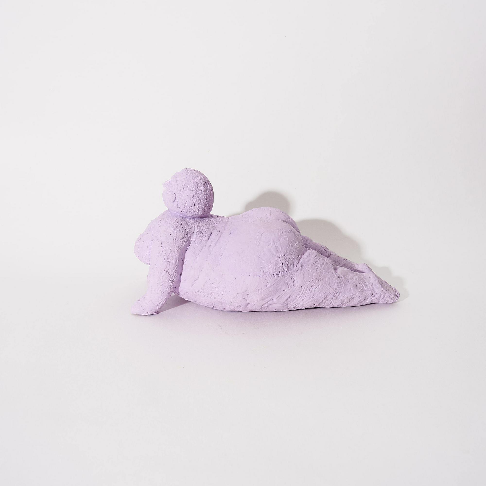 KimCa Decor Скульптура Женщина V4 в лавандовом цвете