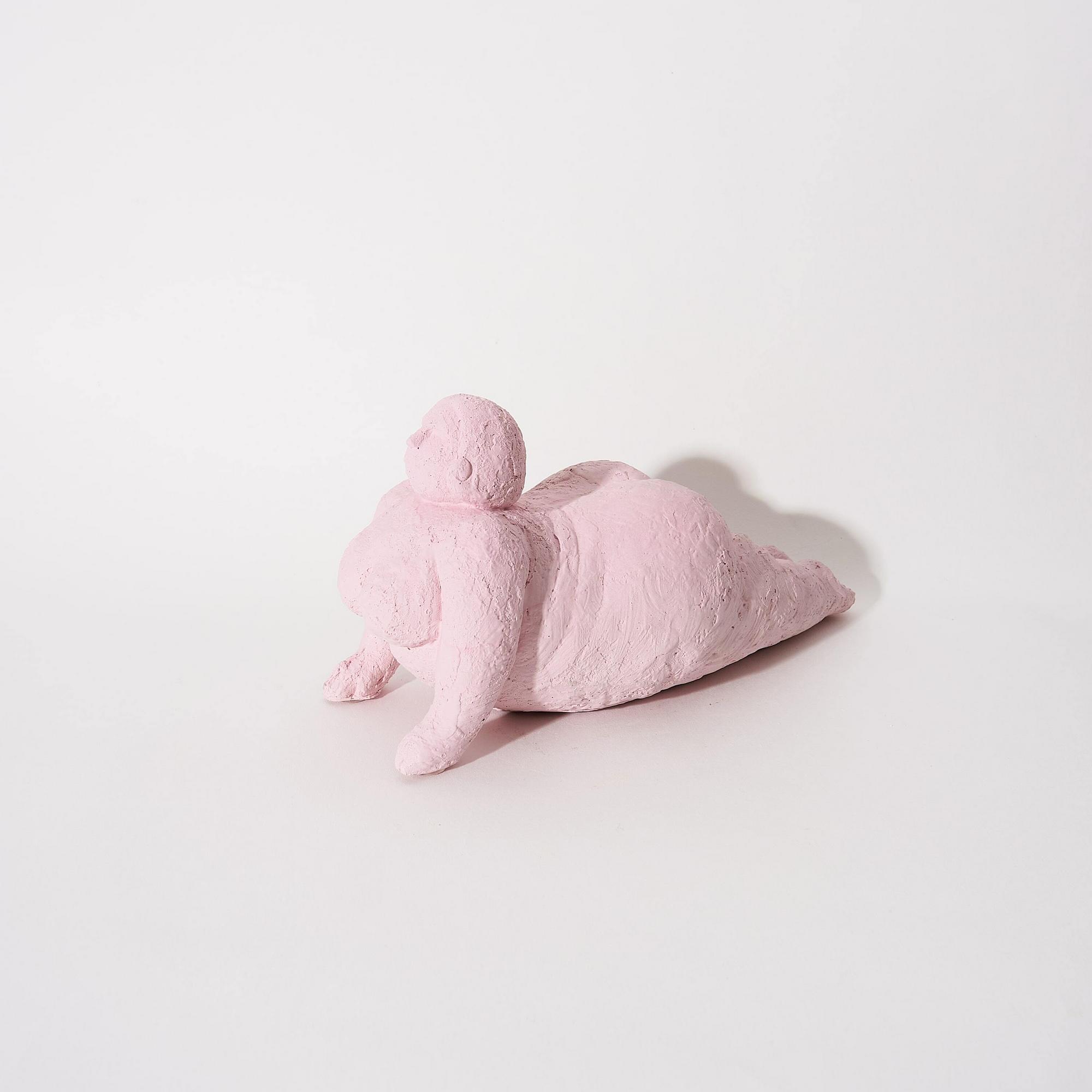 KimCa Decor Скульптура Женщина V4 в розовом цвете