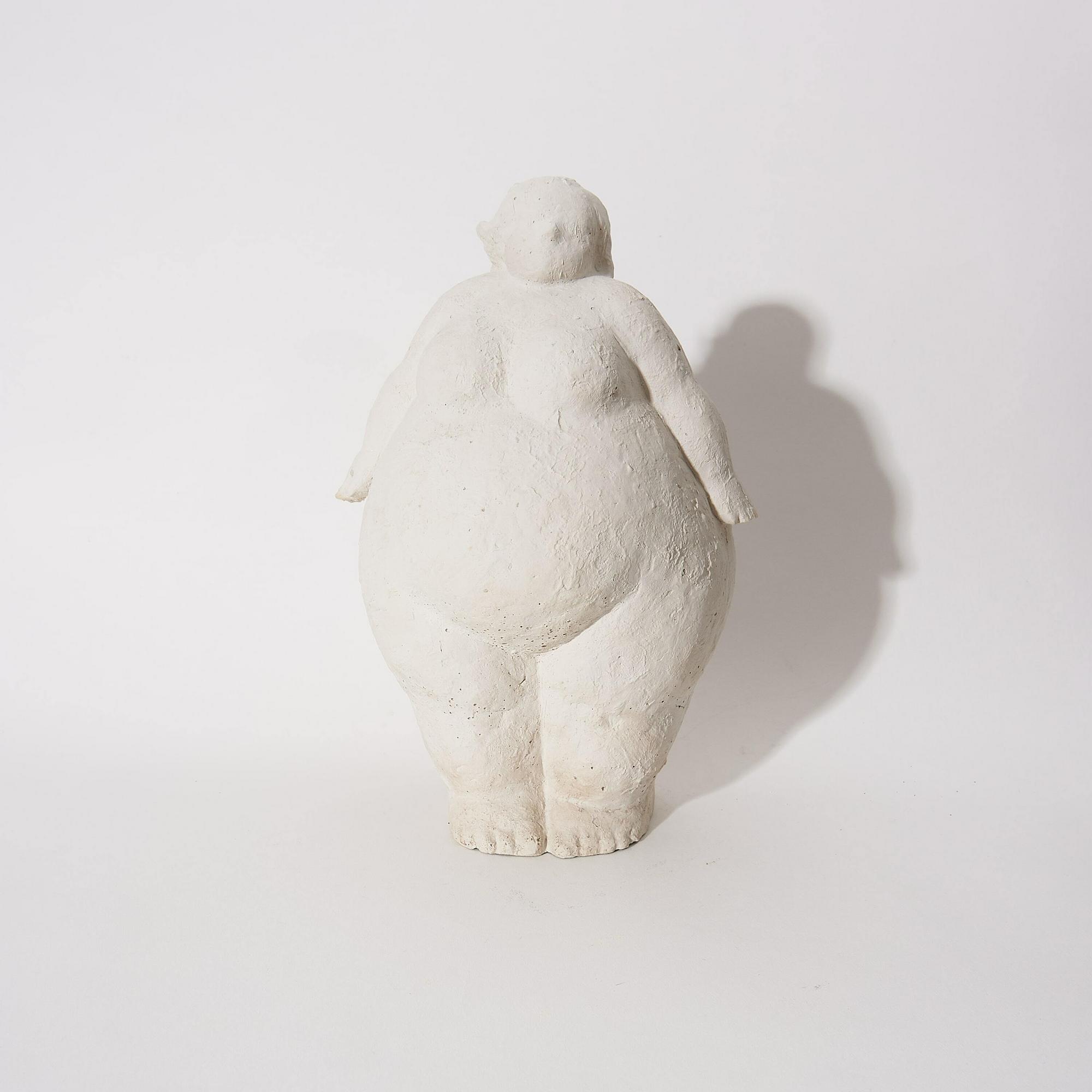 KimCa Decor Скульптура Женщина V6 в белом цвете