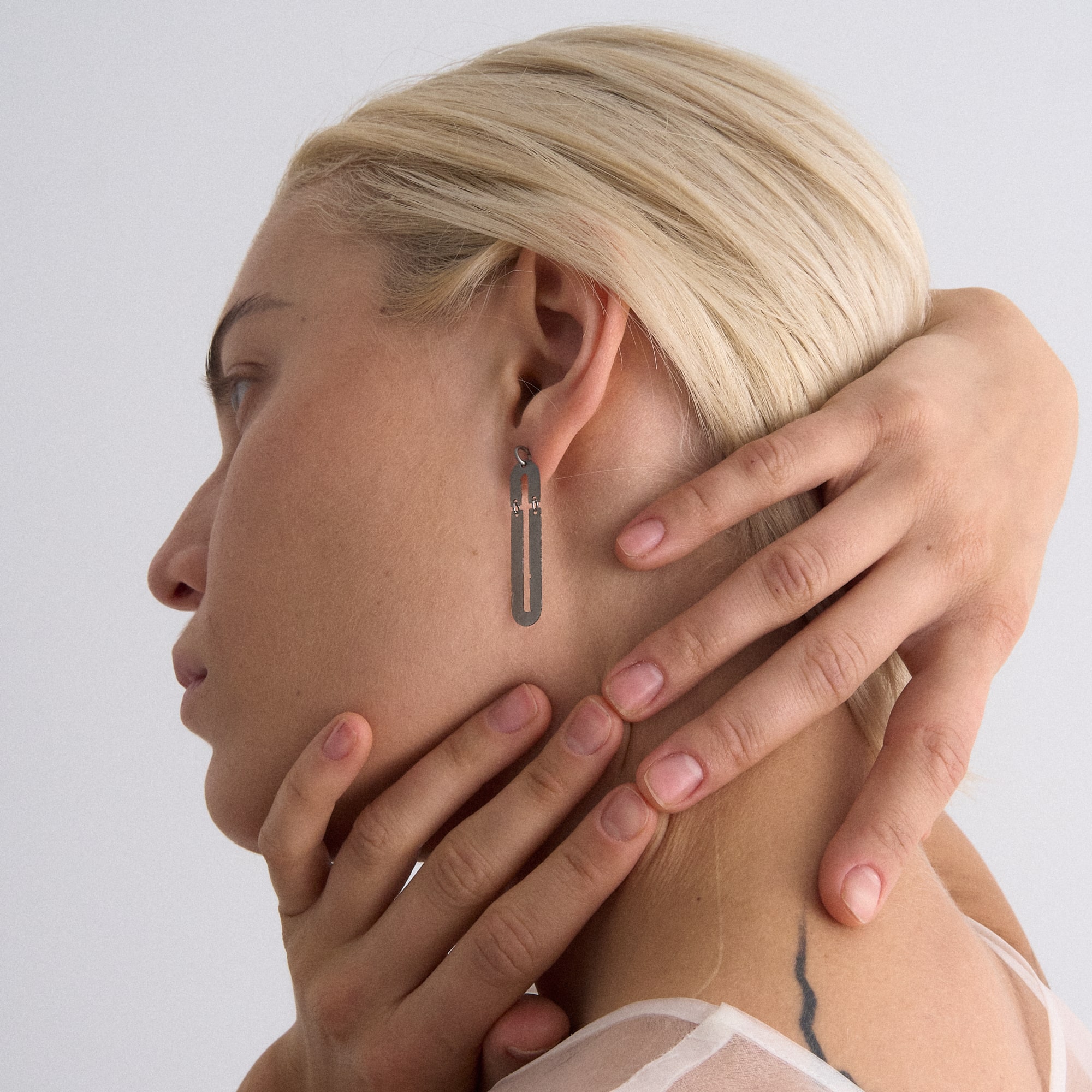 YA Составные серьги из пластин