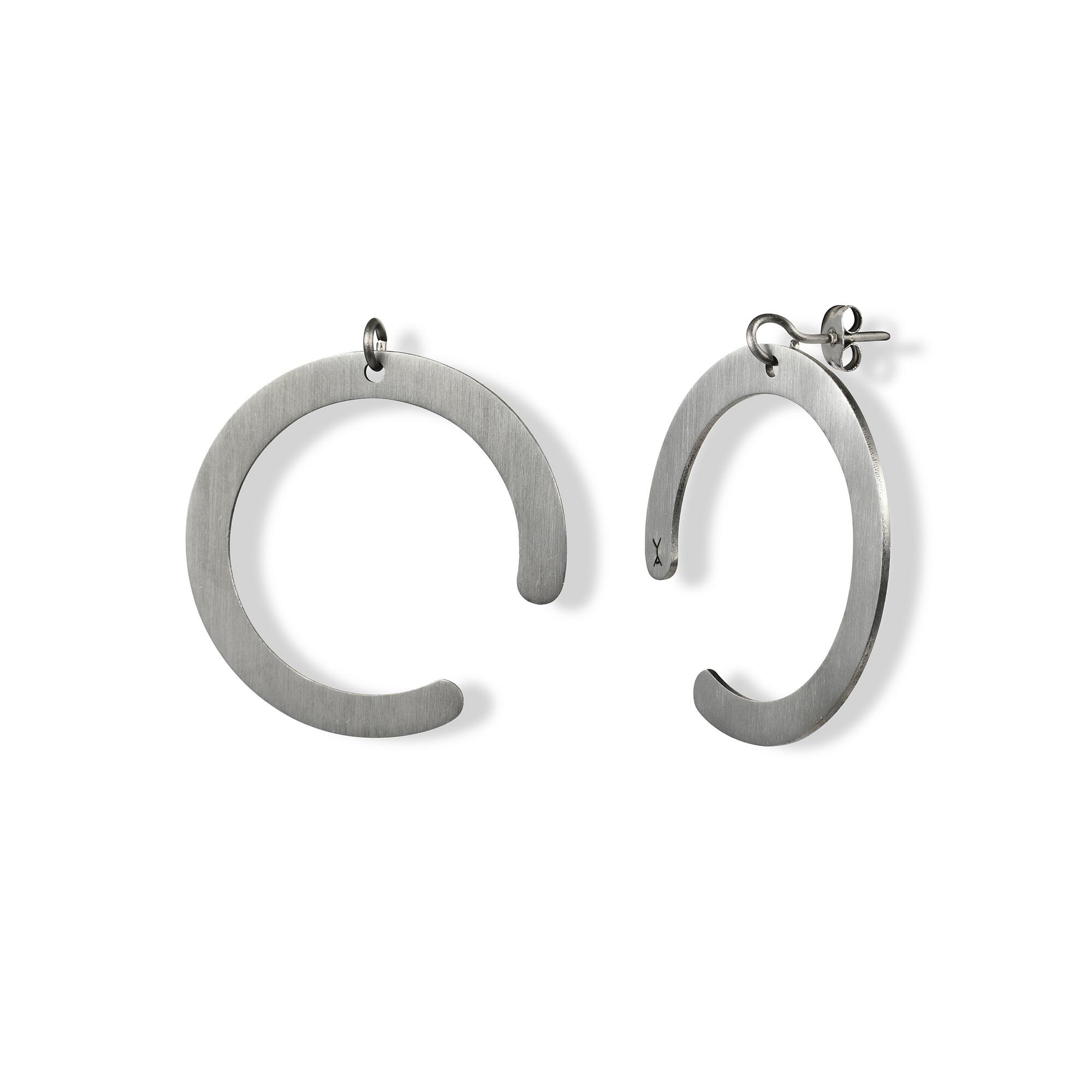 YA Крупные серьги-кольца