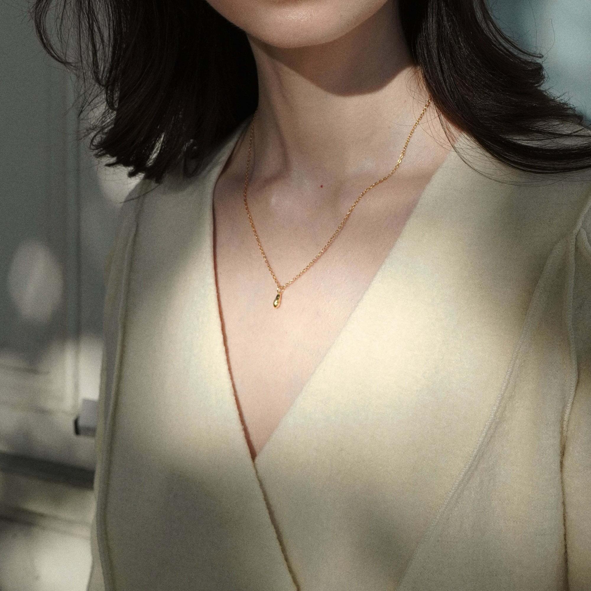 YOSTER Кулон Drop в позолоте