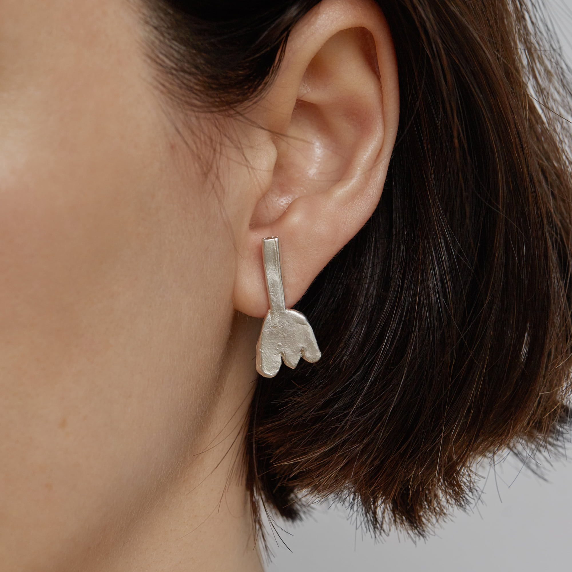 Sasha Gunga Серьги Тюльпаны