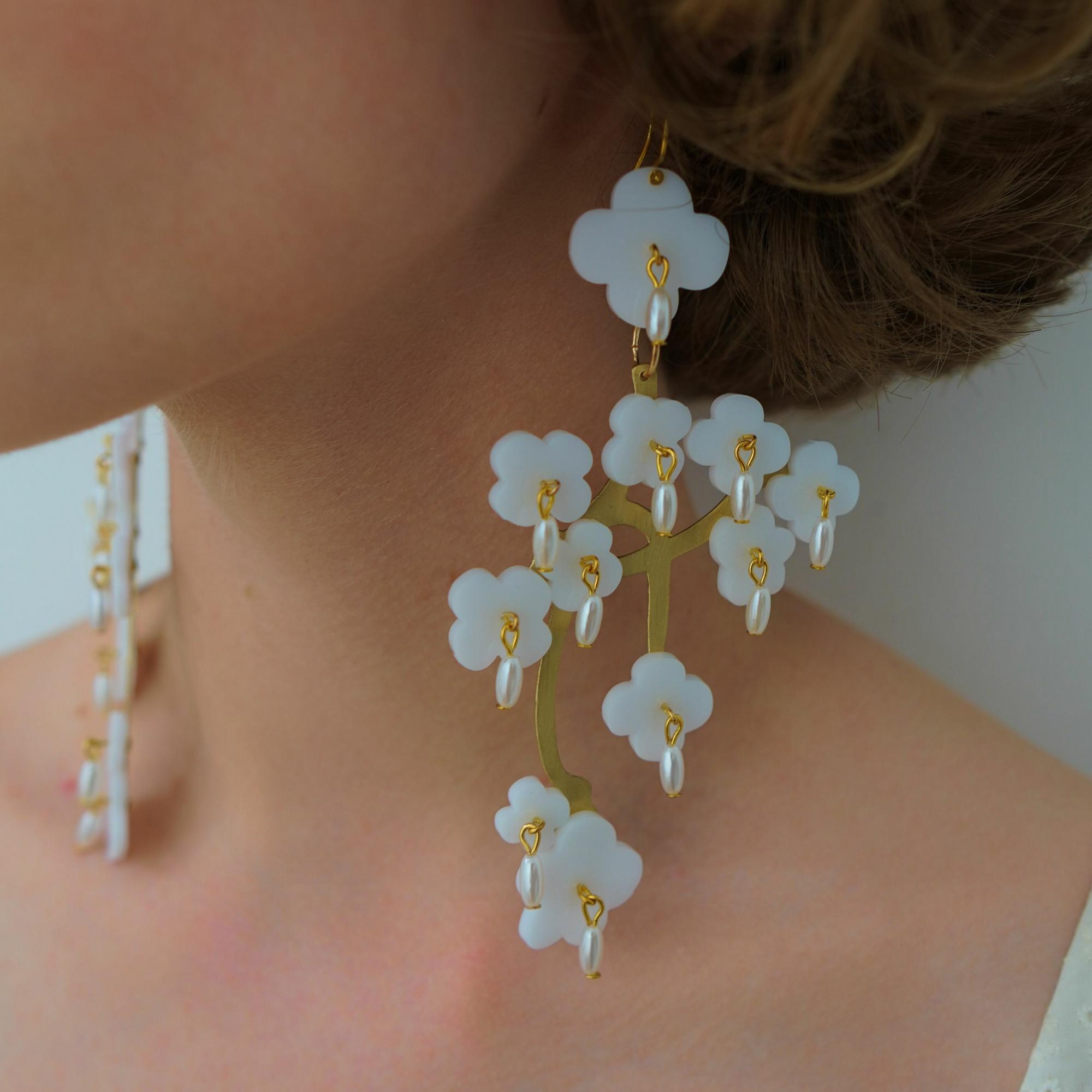 Sarafan Jewelry Серьги Цветущая сакура